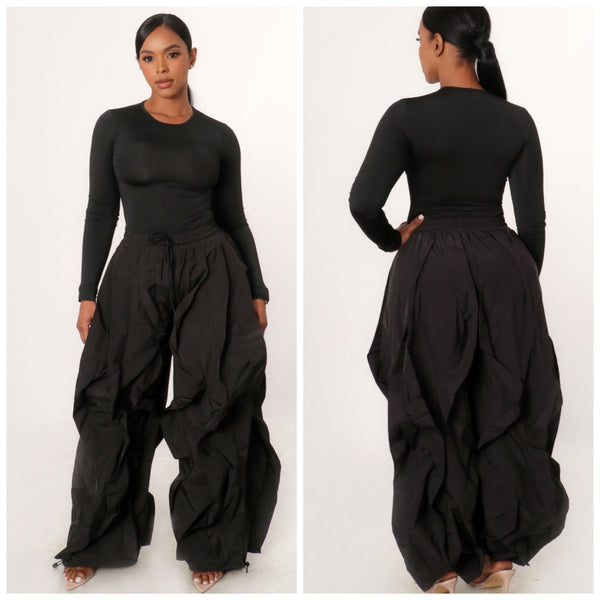 Ruffle pants set