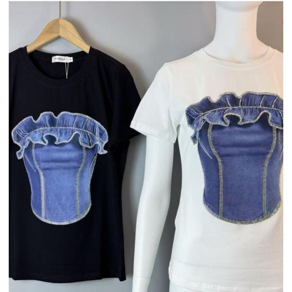 Ruffle Tee