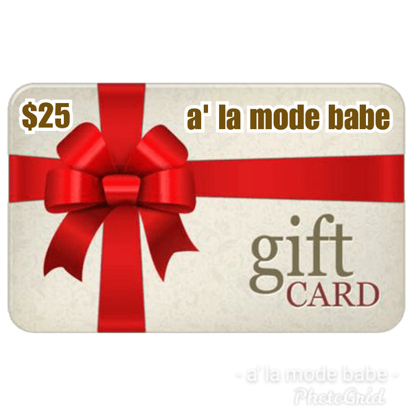 a' la mode babe Gift Card
